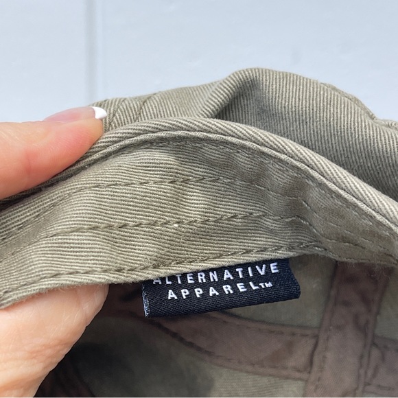 THRASH cadet military cap hat 45 m*a*s*h vibe VGUC green - Picture 9 of 9